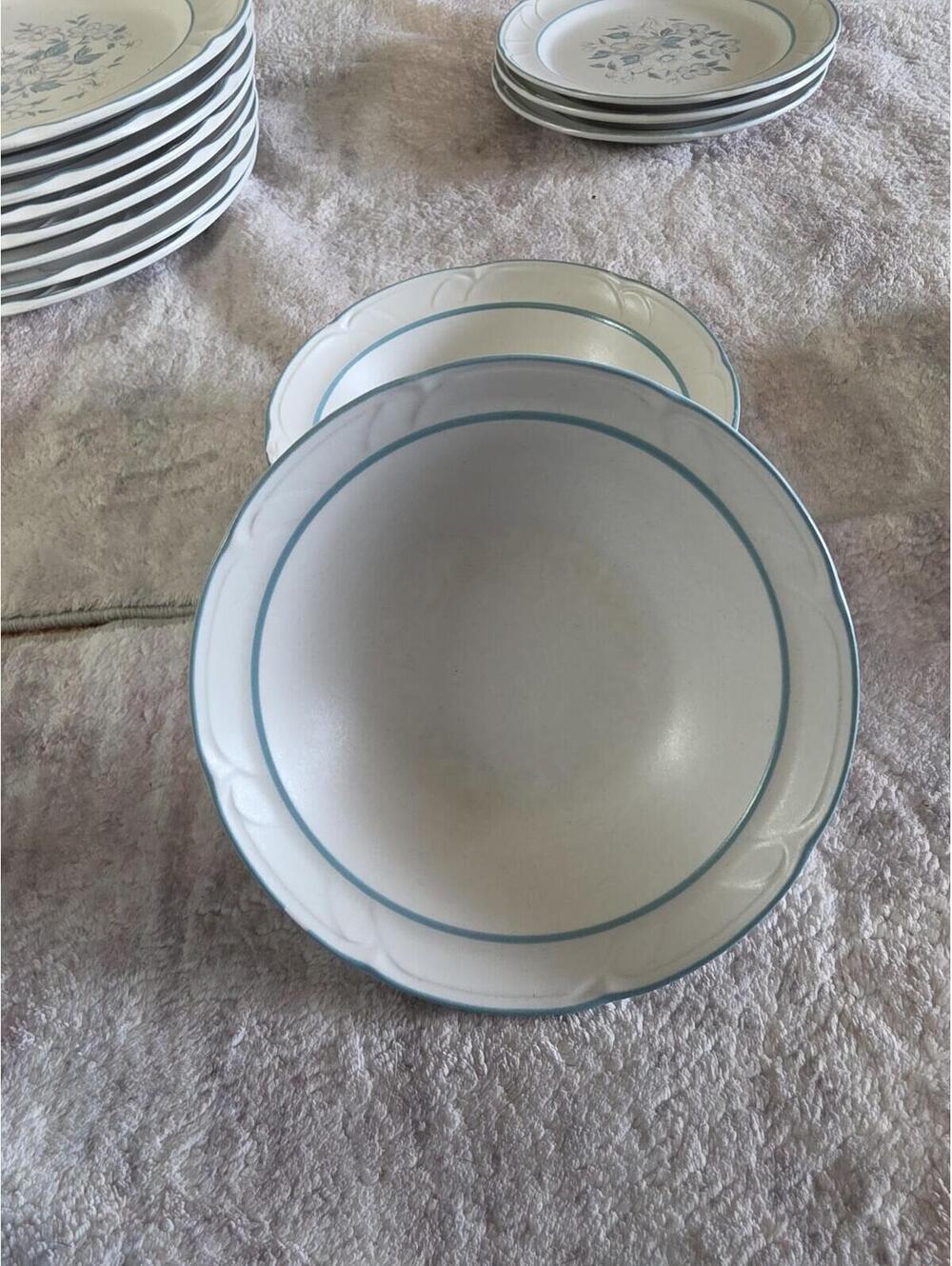 Vintage Set of 3 Country Ware Ashberry Soup Bowls 6.5 " Japan